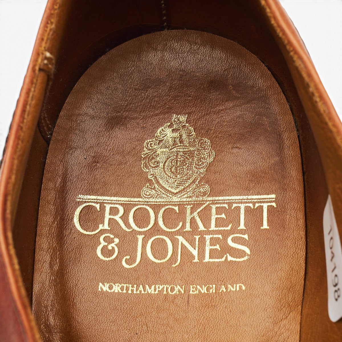 'London' Tan Brown Leather Oxford Brogues UK 7.5 E