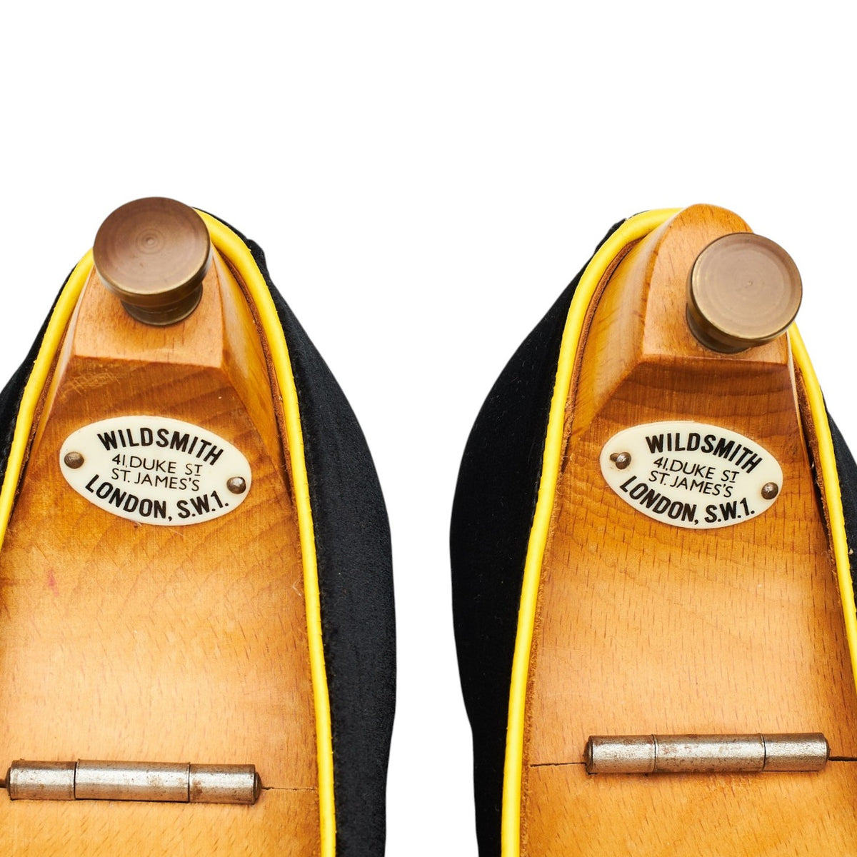 'Model 88' Black Velvet Belgian Loafers UK 8 F