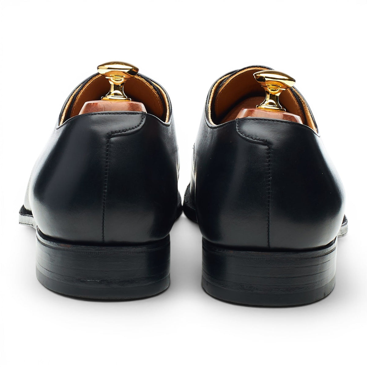 'Woodstock' Black Leather Derby UK 10.5 E