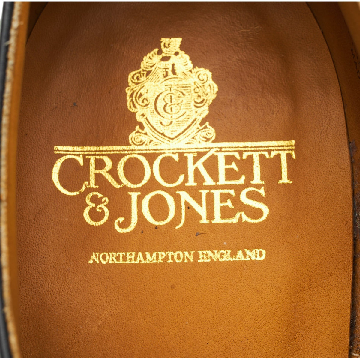 'Woodstock' Black Leather Derby UK 10.5 E