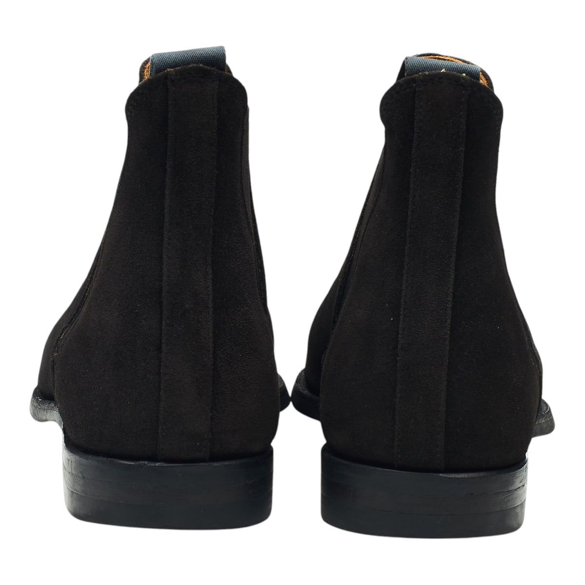 'Chelsea 8' Black Suede Chelsea Boots UK 7 E