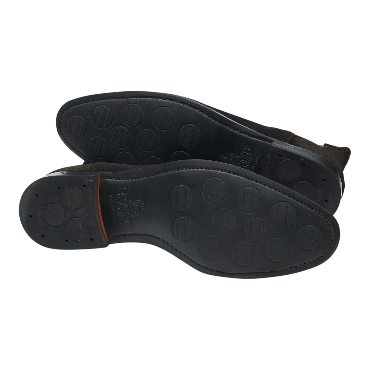 'Chelsea 8' Black Suede Chelsea Boots UK 7 E
