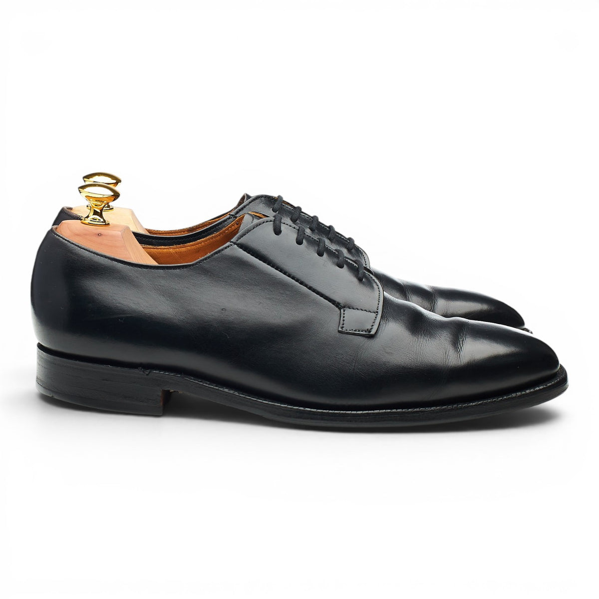 'Archway' Black Leather Derby UK 8 F