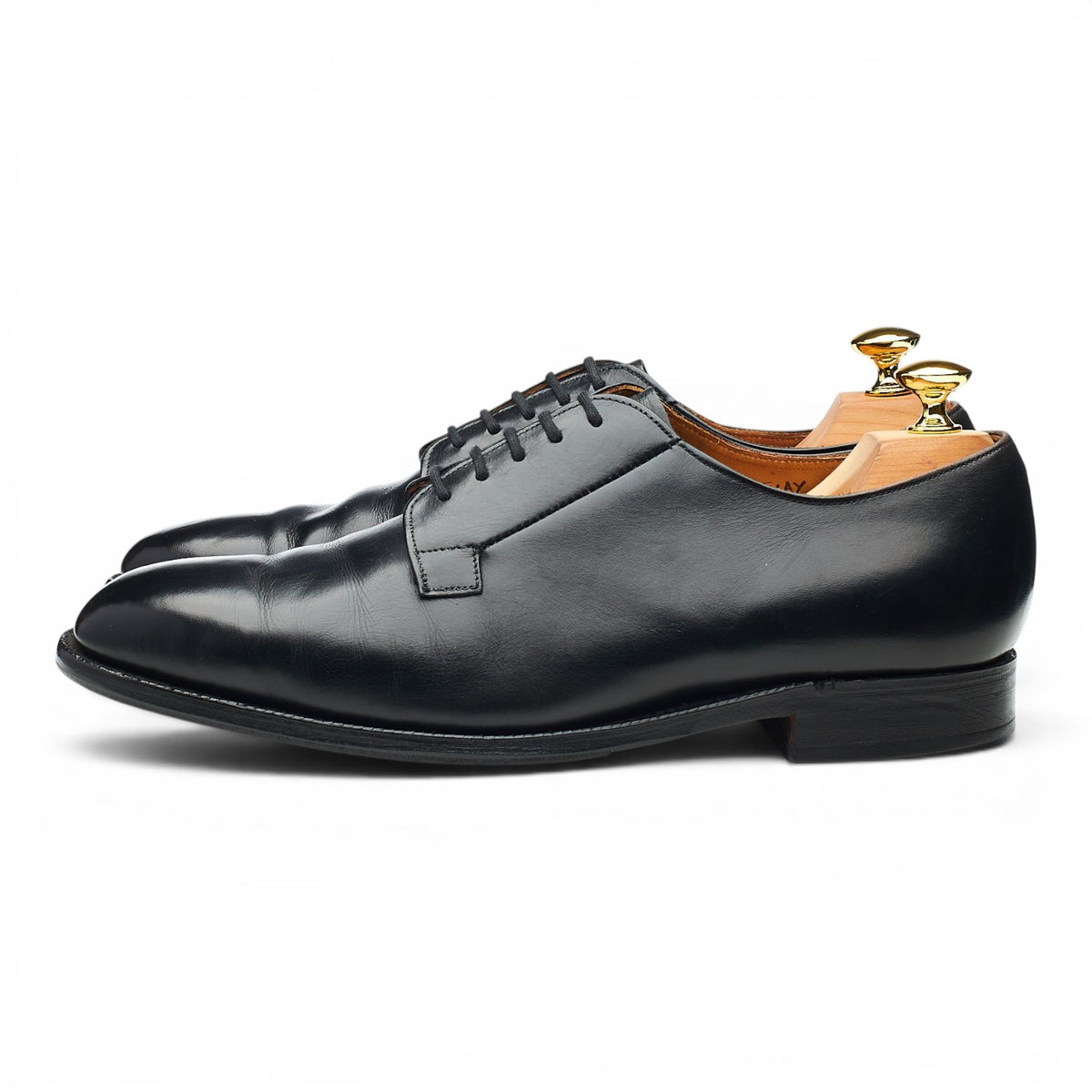 'Archway' Black Leather Derby UK 8 F