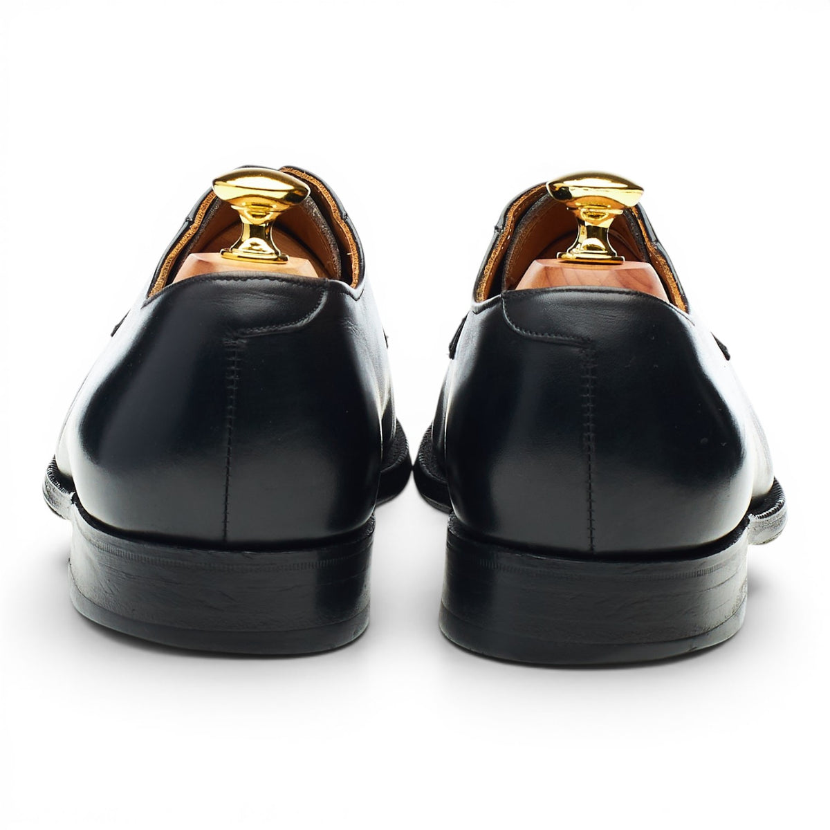 'Archway' Black Leather Derby UK 8 F
