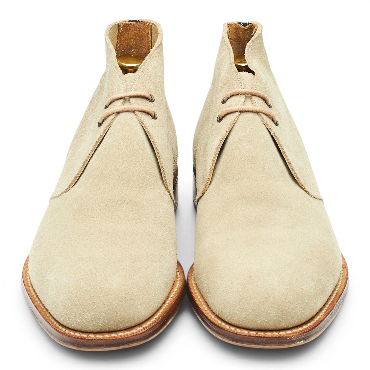 'Sahara' Sand Suede Chukka Boots UK 9.5 F