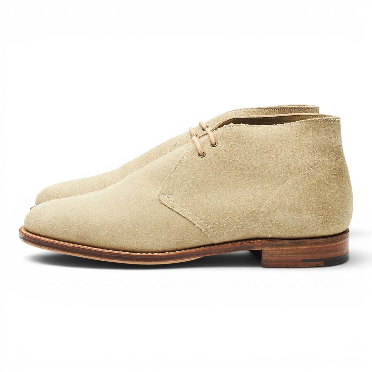 'Sahara' Sand Suede Chukka Boots UK 9.5 F