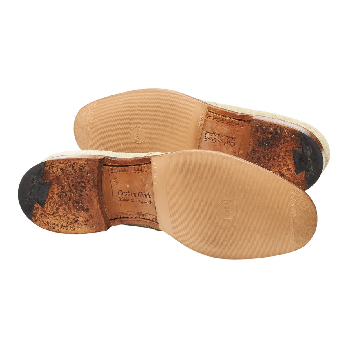 'Sahara' Sand Suede Chukka Boots UK 9.5 F