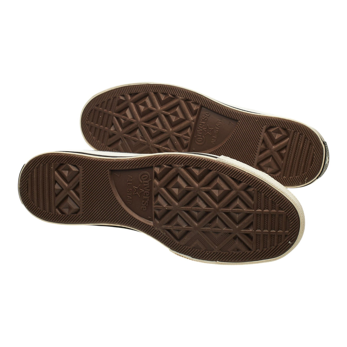 'Chuck 70 Low' Stone Canvas Sneakers UK 7