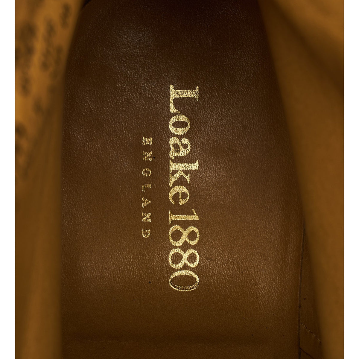 1880 'Burford 2' Tan Brown Leather Brogue Boots UK 11 F