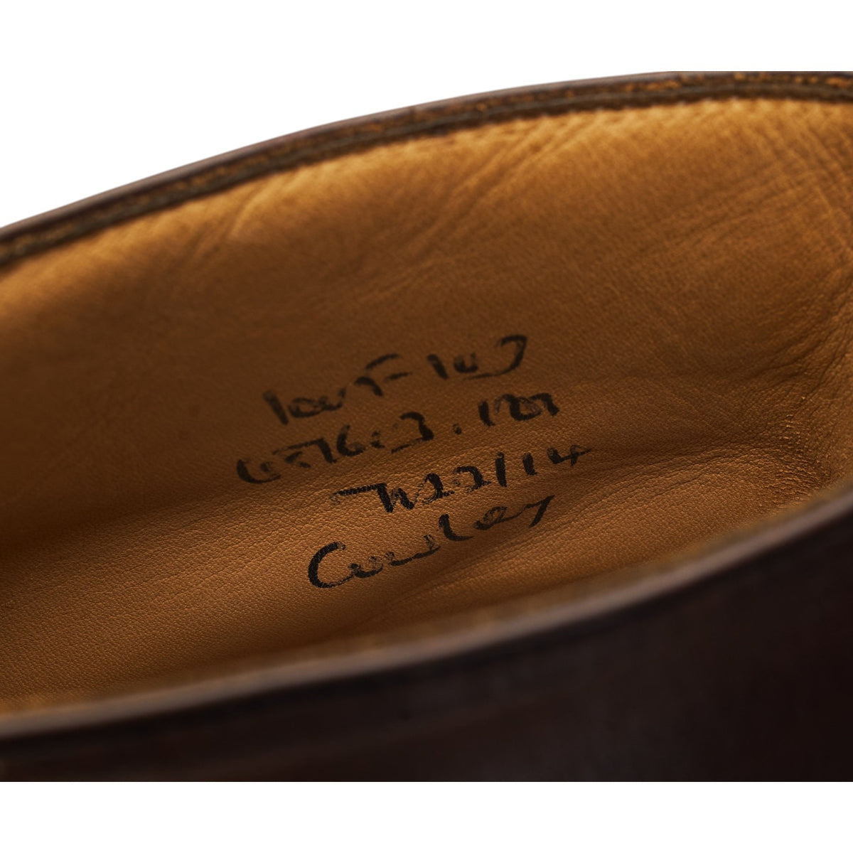 'Cowley' Dark Brown Leather Chukka Boots UK 10 F