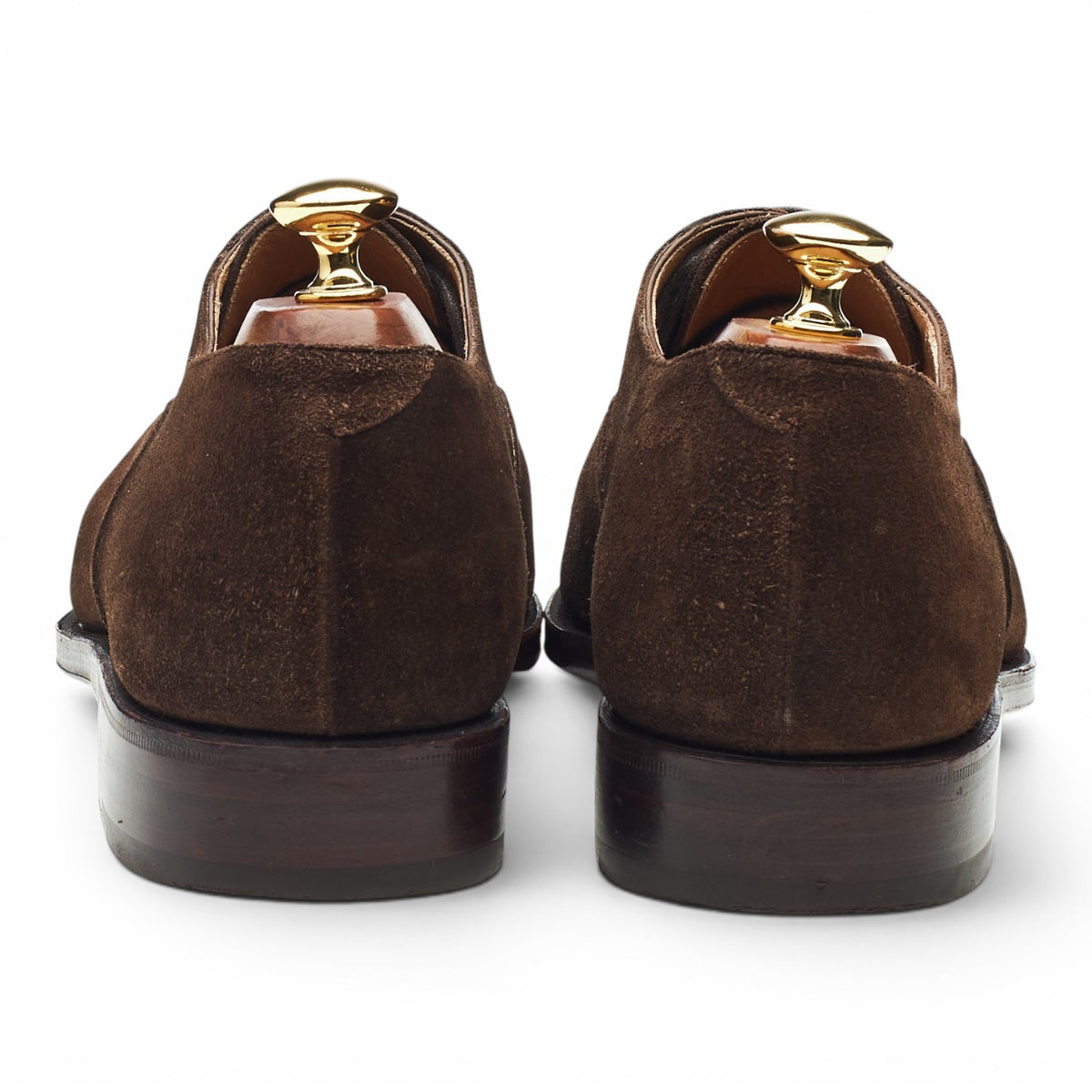 '732' Dark Brown Suede Oxford UK 9.5 EE
