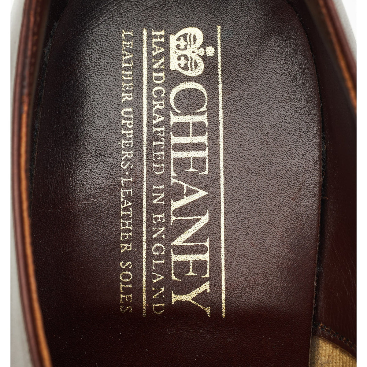 Vintage 'Rye' Brown Leather Derby UK 7.5 E