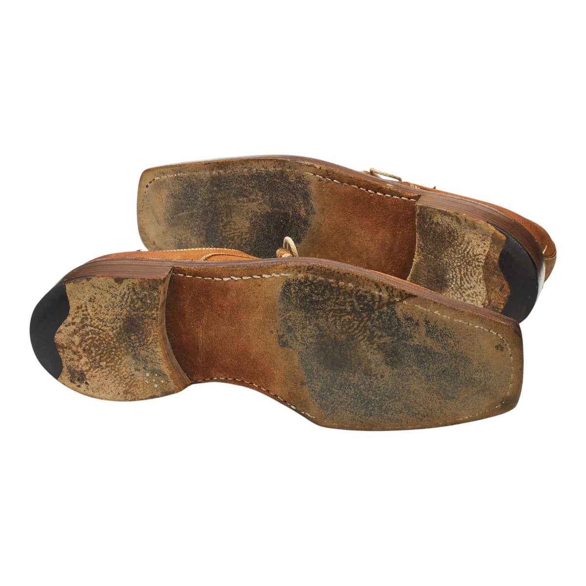 Snuff Brown Suede Split Toe Derby UK 9.5 US 10