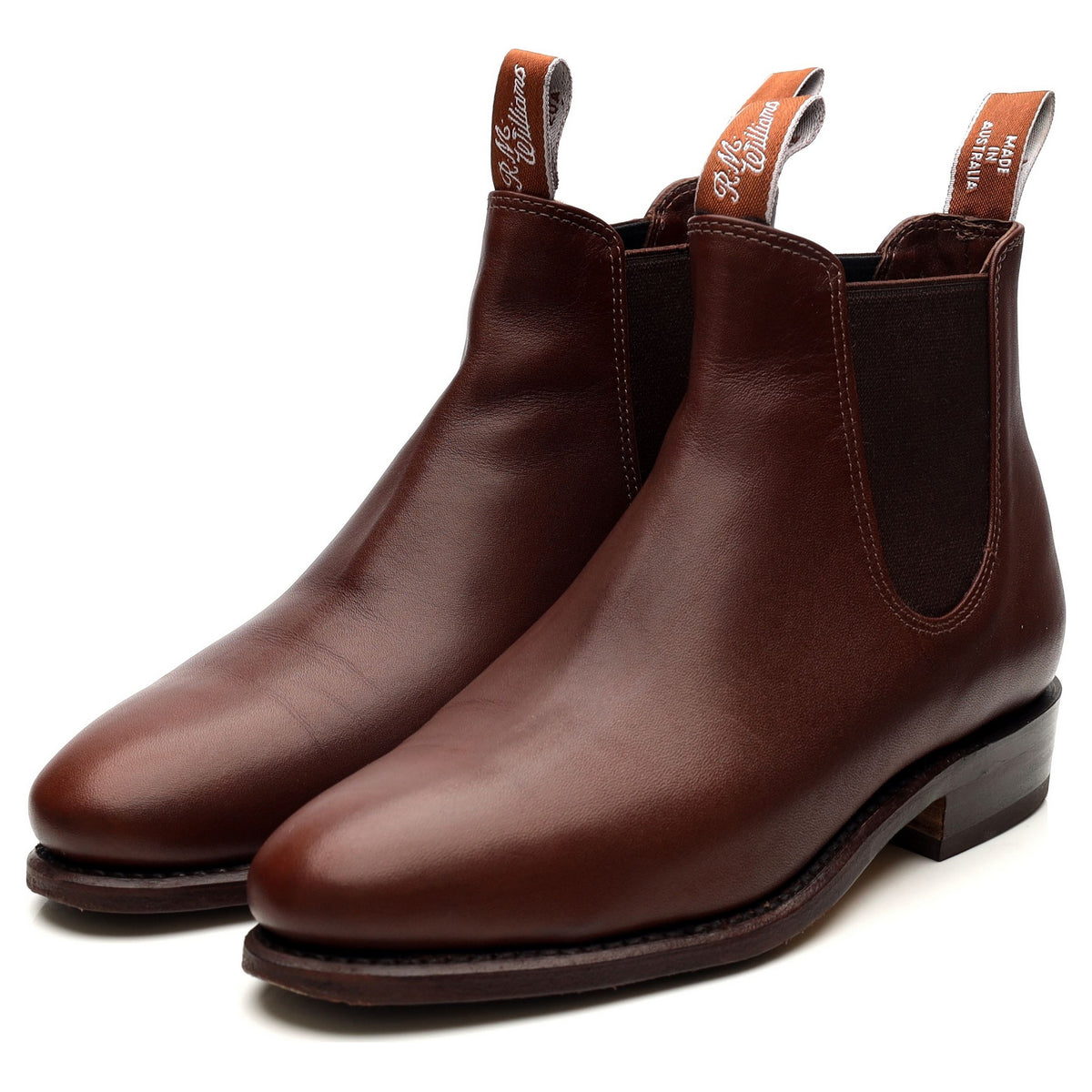 Women&#39;s &#39;Adelaide&#39; Brown Leather Chelsea Boots UK 6 D