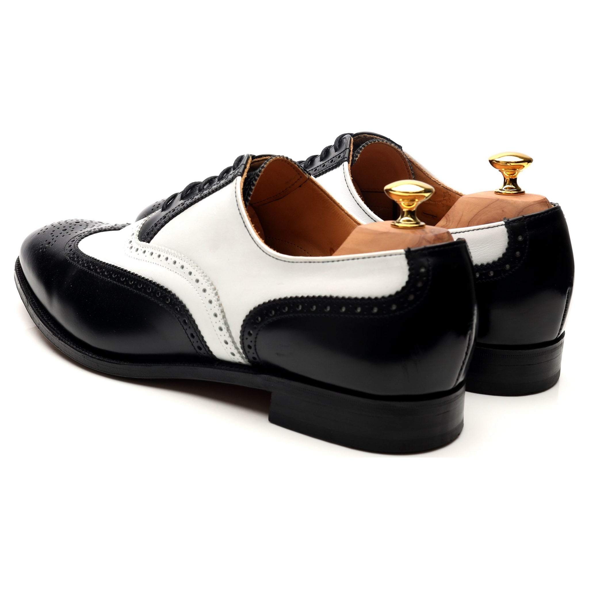 Alfred Sargent made in England black and tan spectators Alfred Sargent - Abbot main image 3