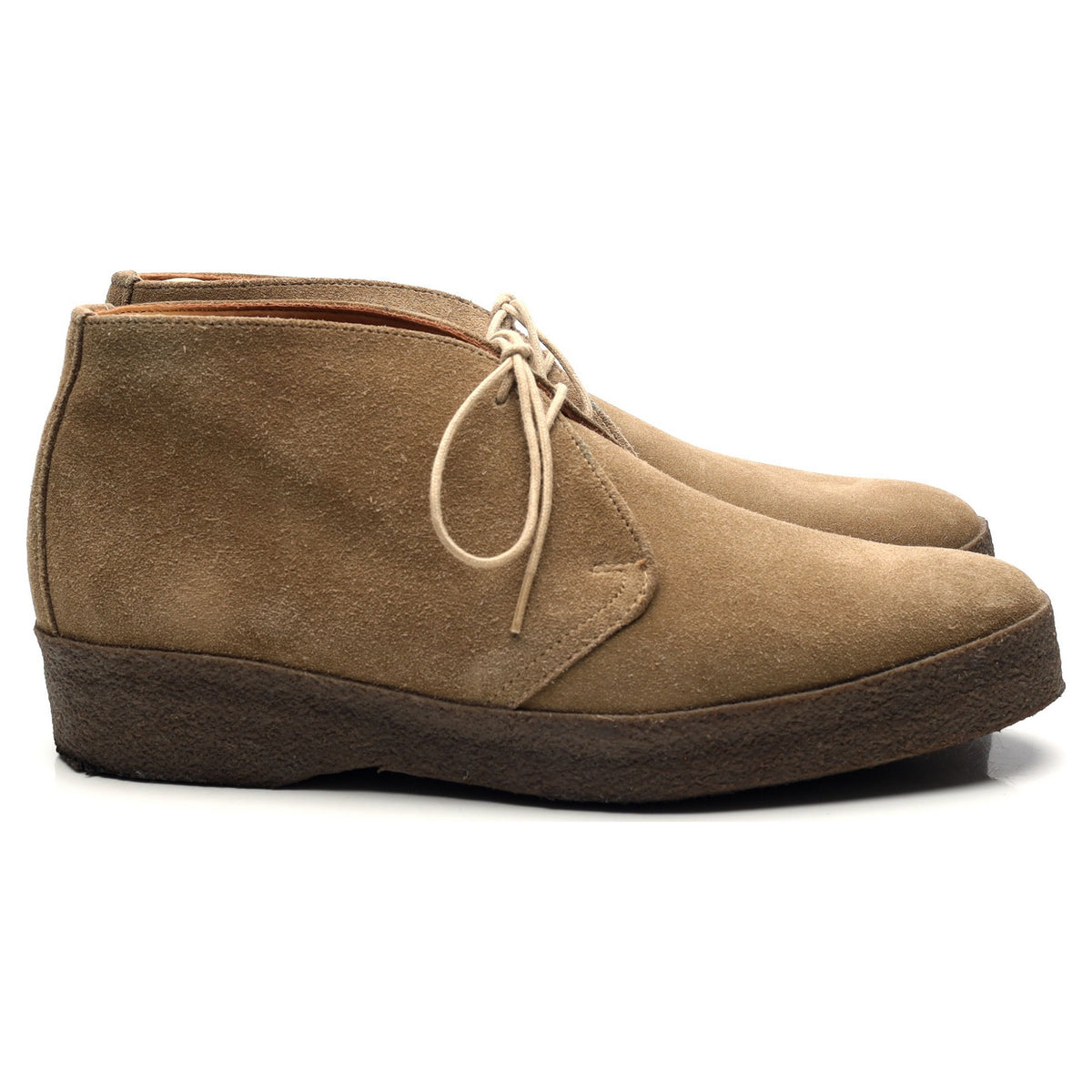 &#39;Joel&#39; Beige Beige Chukka Boots UK 7