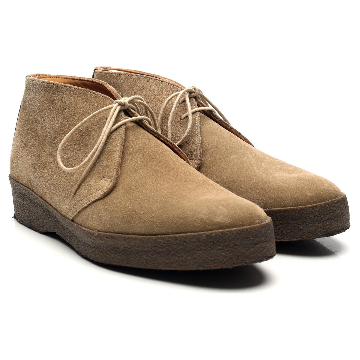 &#39;Joel&#39; Beige Beige Chukka Boots UK 7