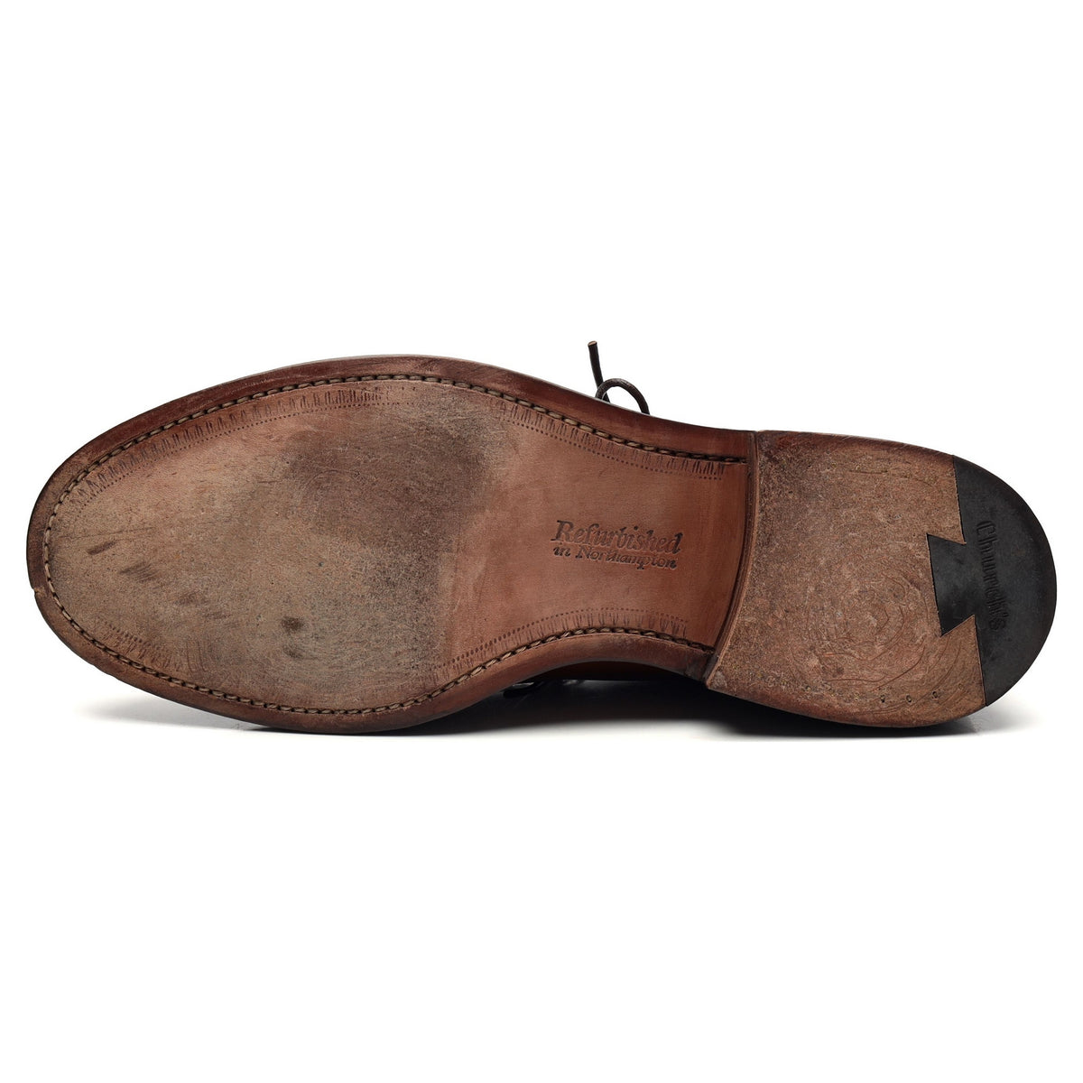 &#39;Shannon&#39; Tan Brown Leather Derby UK 8 G