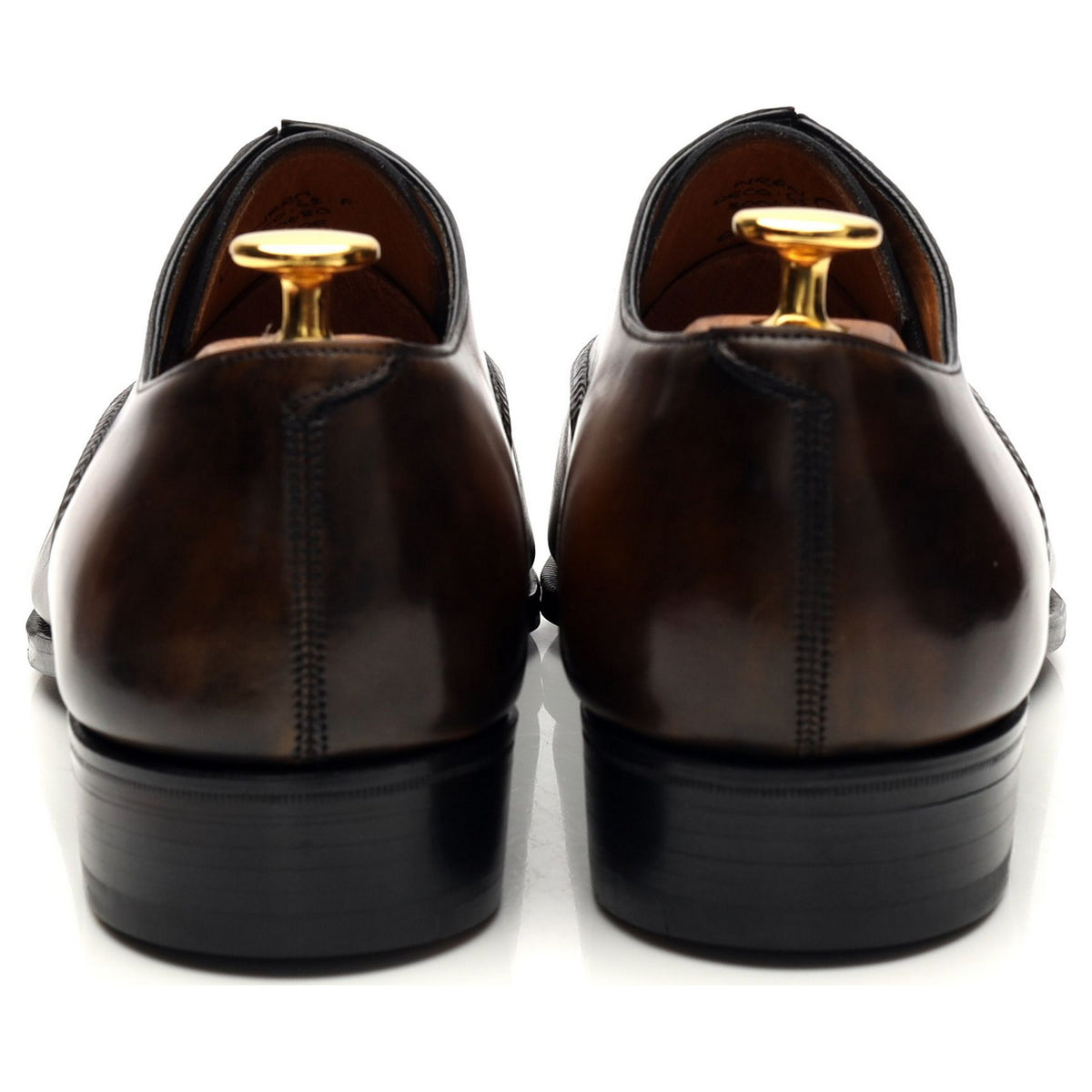 Deco &#39;Wren&#39; Criolla Brown Patina Leather Oxford UK 6.5 F