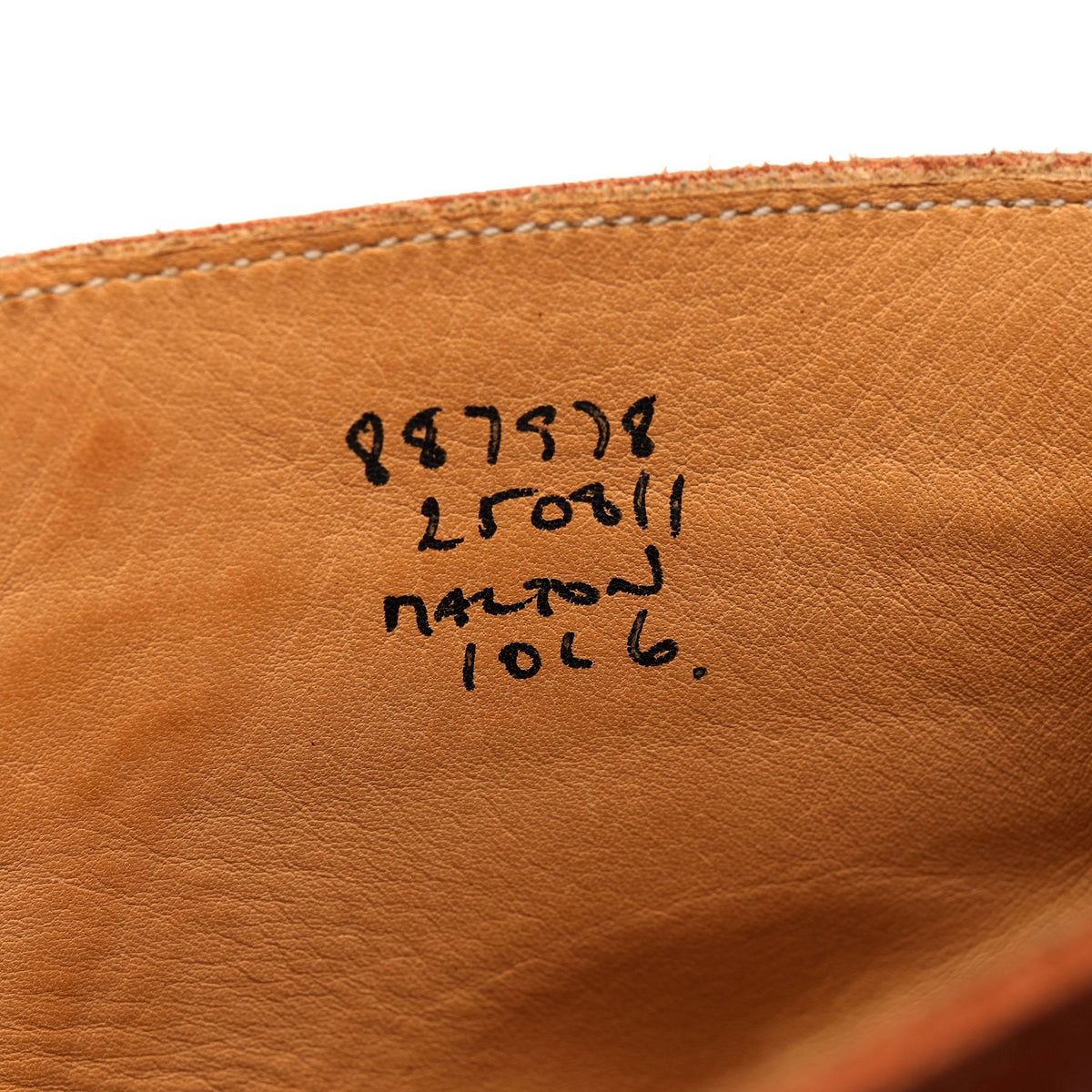 &#39;Malton&#39; Tan Brown Leather Brogue Boots UK 10.5