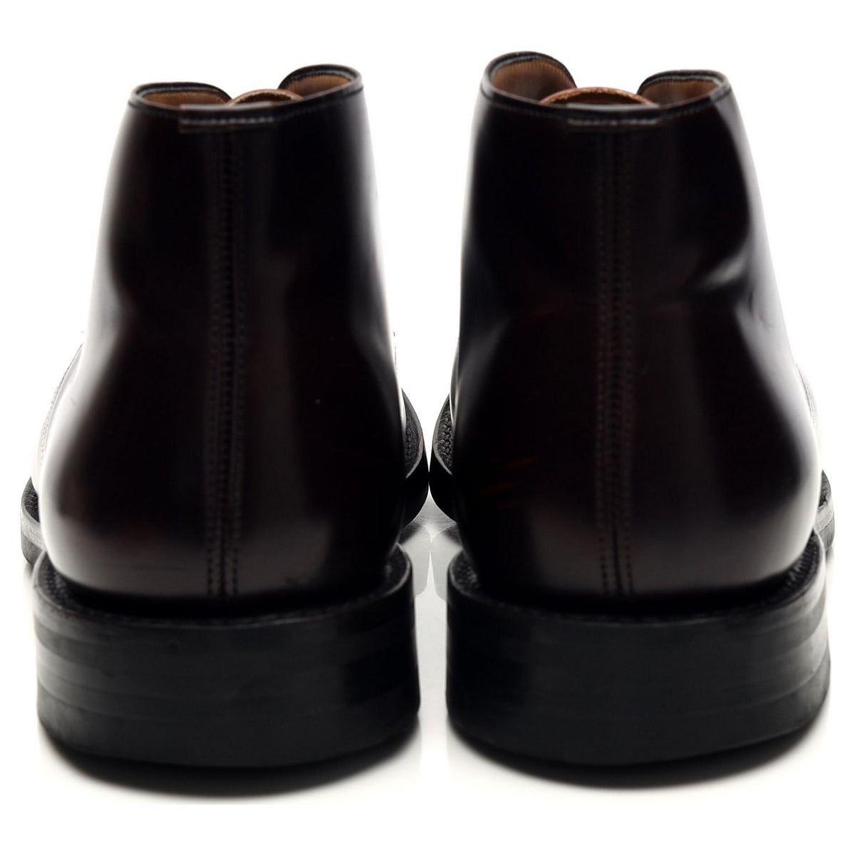 &#39;Ryder 3&#39; Burgundy Leather Chukka Boots UK 8.5 G