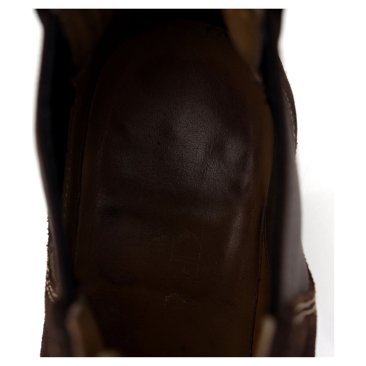 &#39;Mansfield&#39; Brown Suede Chelsea Boots UK 9.5 F
