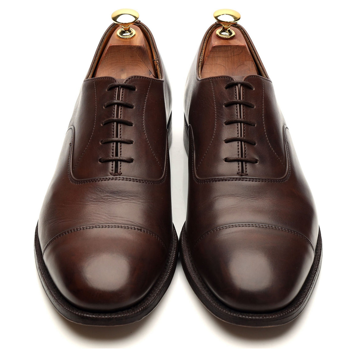 &#39;Consul&#39; Brown Leather Oxford UK 9.5 G