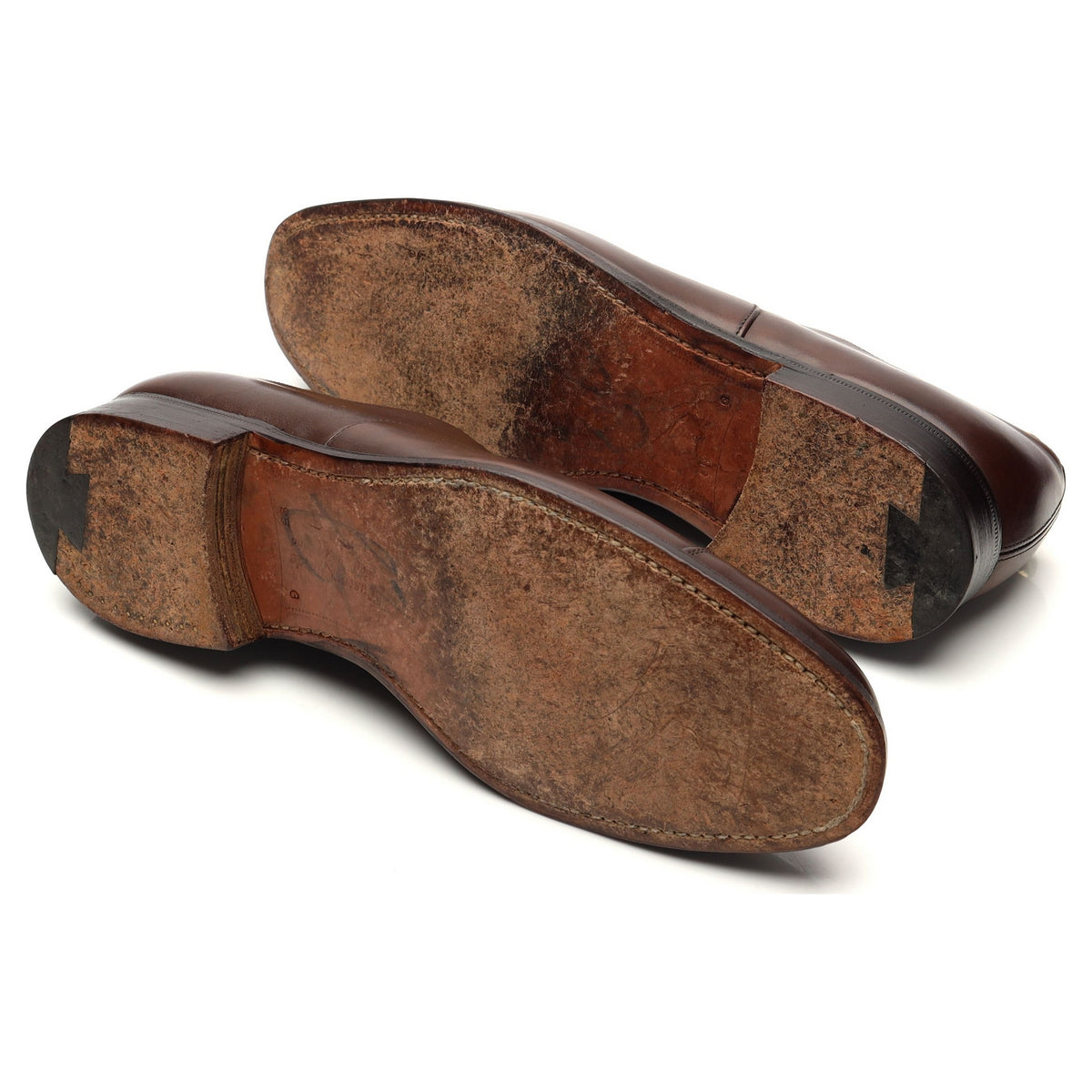 &#39;Consul&#39; Brown Leather Oxford UK 9.5 G