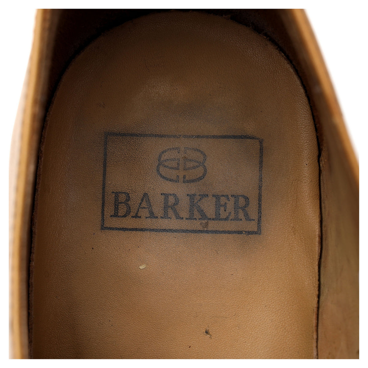 &#39;Luton&#39; Tan Brown Leather Oxford UK 8 G