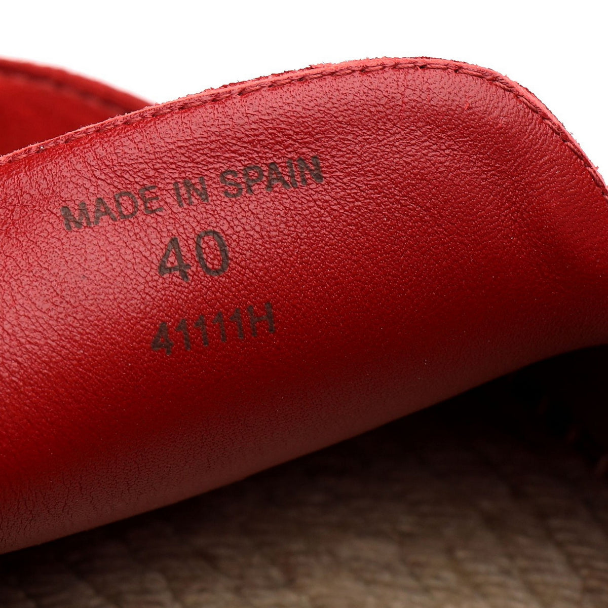 &#39;Seaside Walk&#39; Red Suede Espadrilles UK 6 EU 40