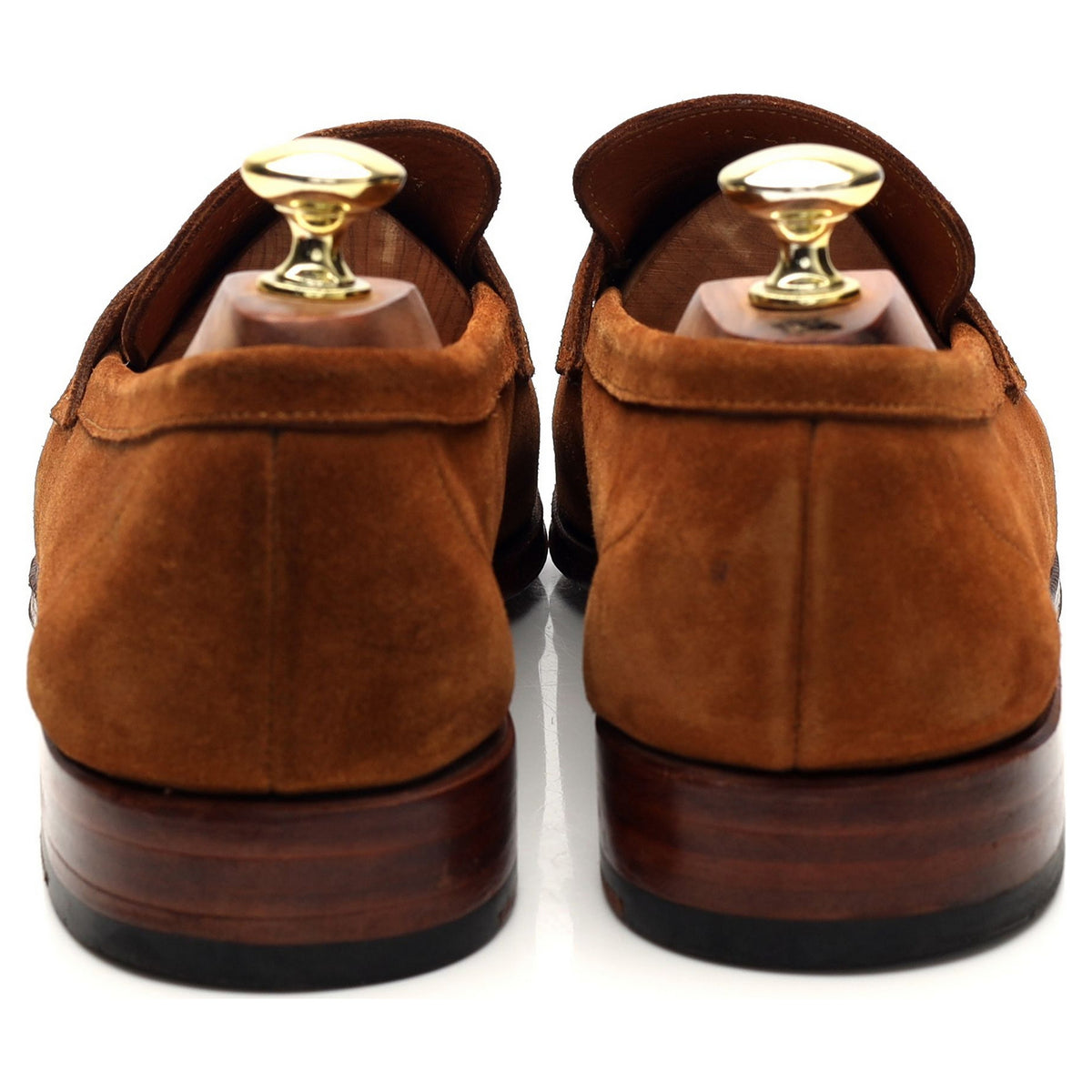 &#39;114414&#39; Snuff Brown Suede Loafers UK 7.5 E