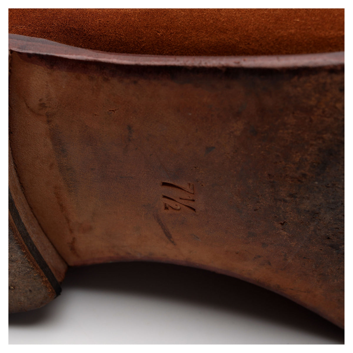 &#39;114414&#39; Snuff Brown Suede Loafers UK 7.5 E