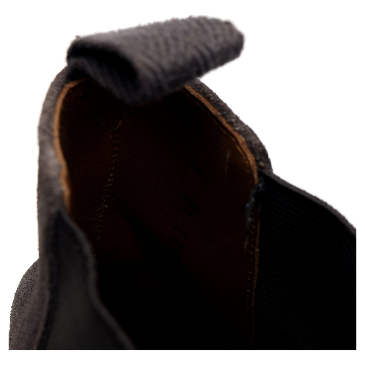 &#39;Declan&#39; Grey Suede Chelsea Boots UK 12 F