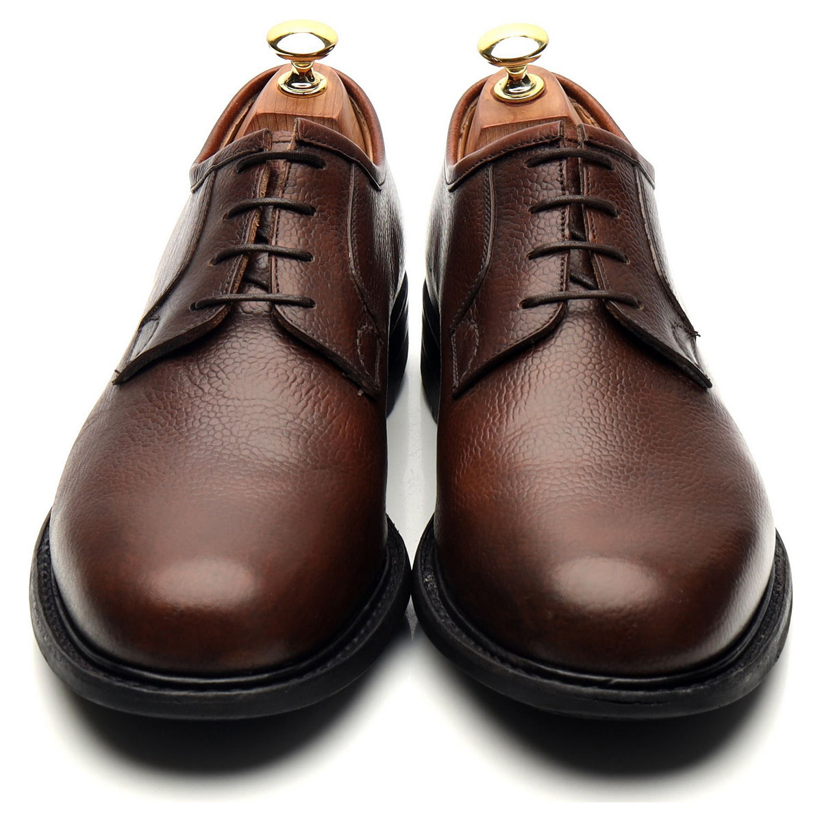 &#39;Newbridge 2&#39; Dark Brown Leather Derby UK 7.5 G