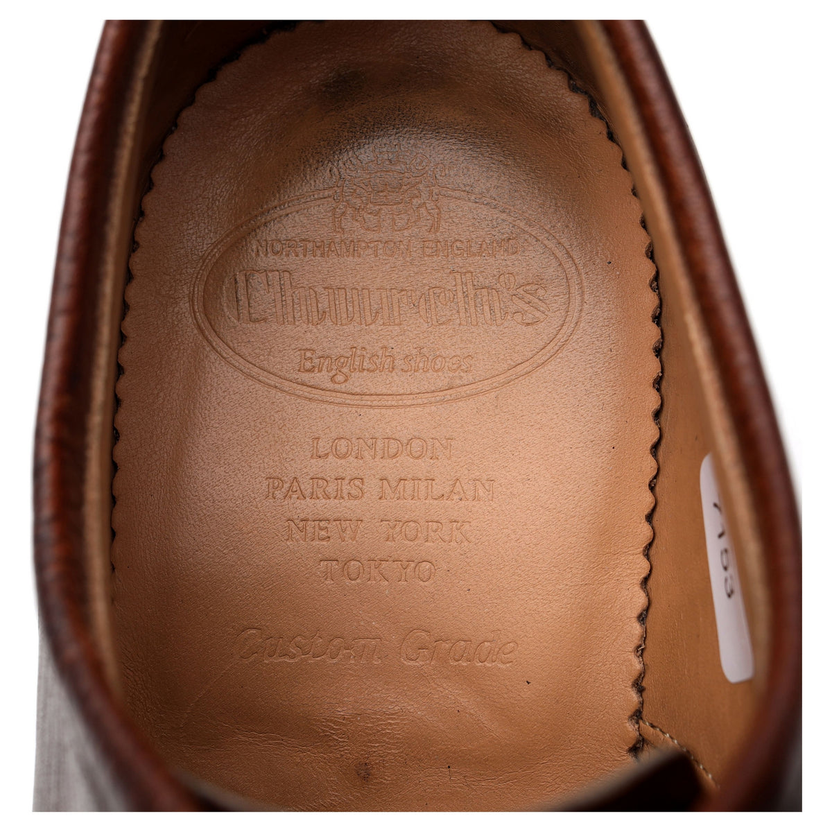 &#39;Newbridge 2&#39; Dark Brown Leather Derby UK 7.5 G