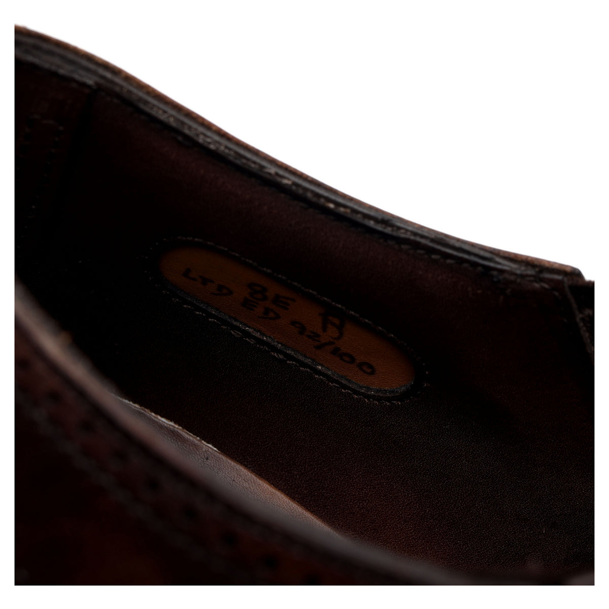 Anthony Cleverley &#39;Churchill 2&#39; Dark Brown Museum Leather Lazyman Slip On UK 8 E