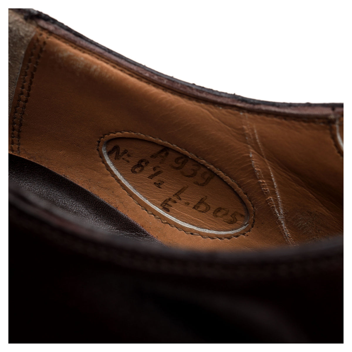 The Sabot &#39;939&#39; Dark Brown Leather Oxford UK 8.5 E