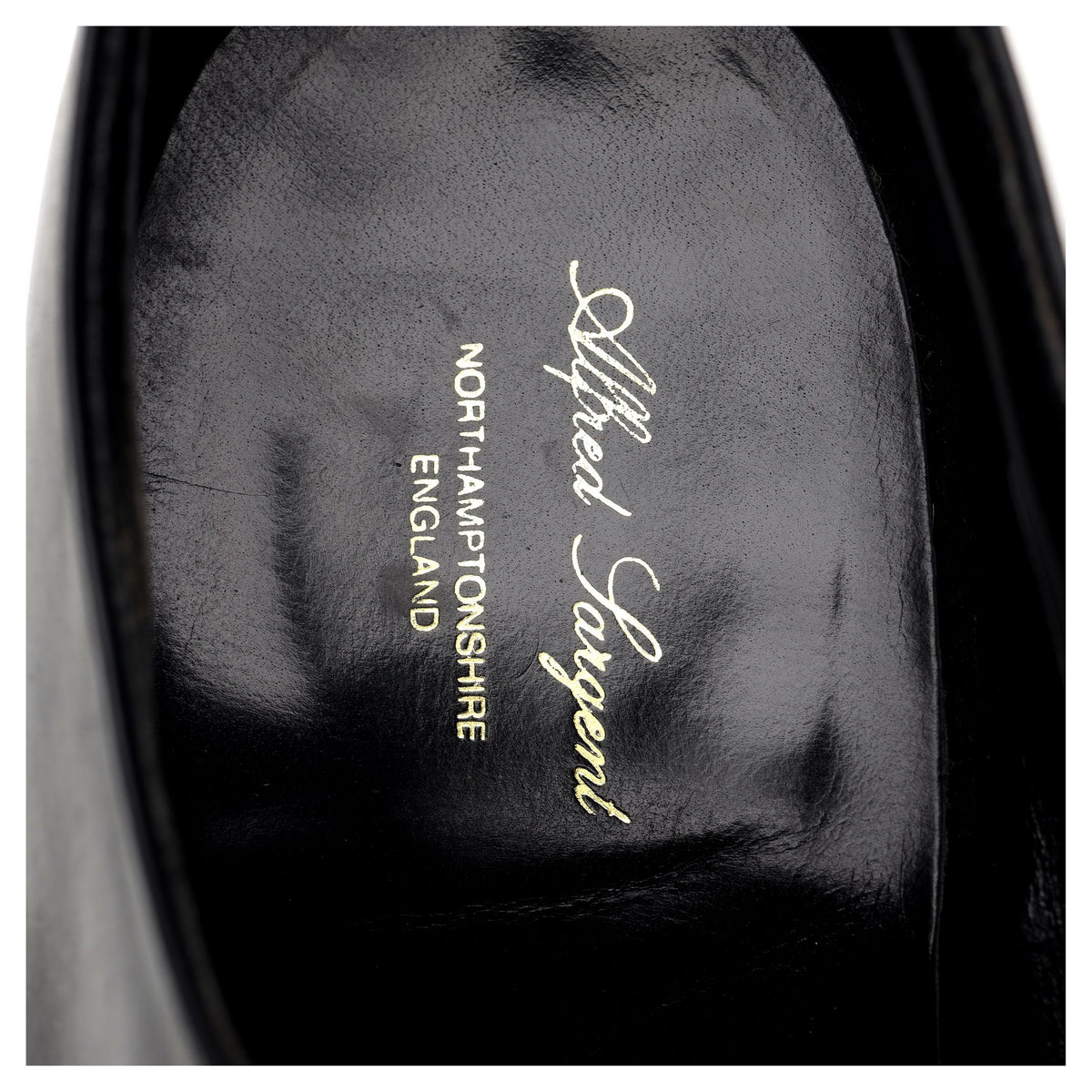 &#39;Romsey&#39; Black Leather Derby UK 8 F