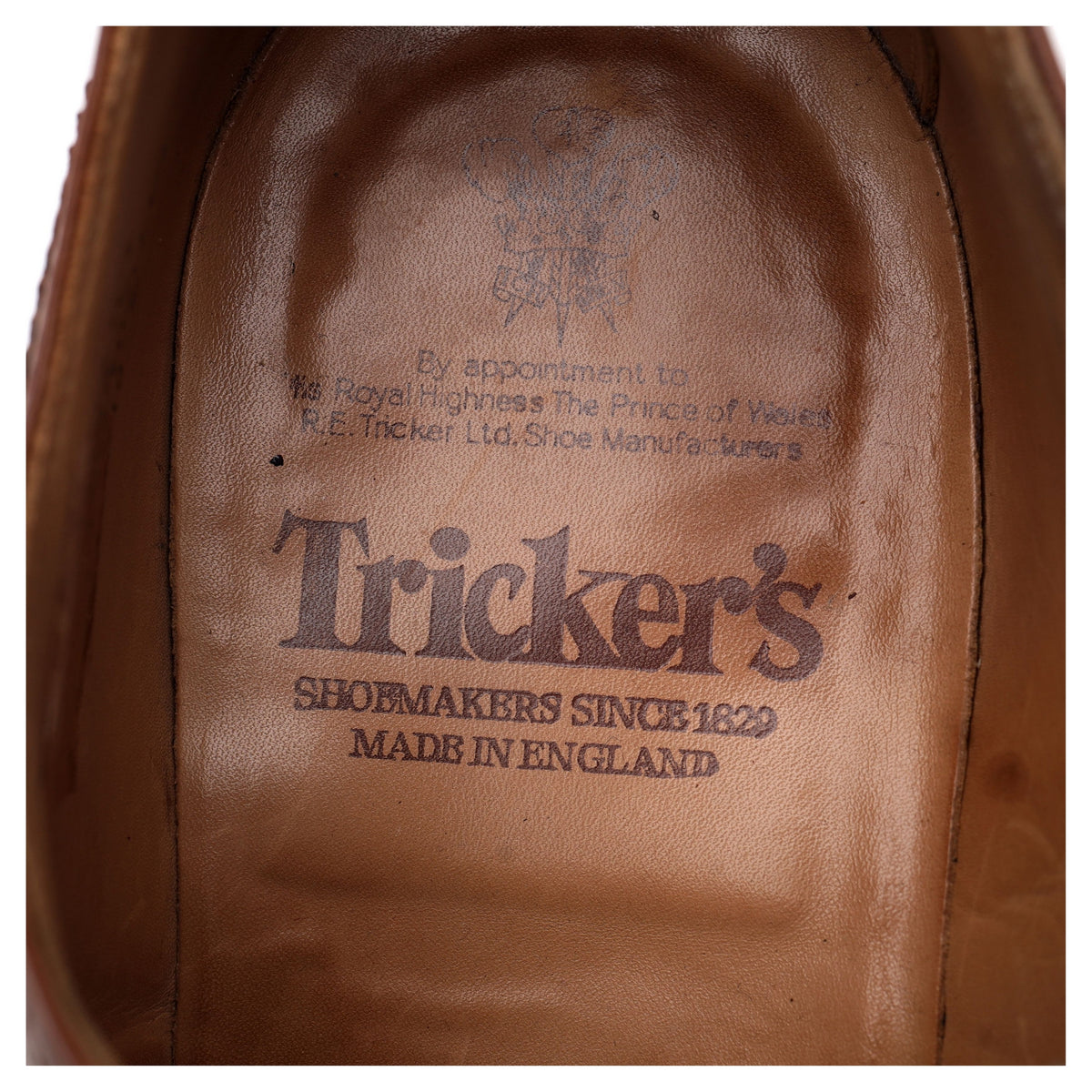 &#39;Piccadilly&#39; Brown Leather Oxford Brogues UK 10