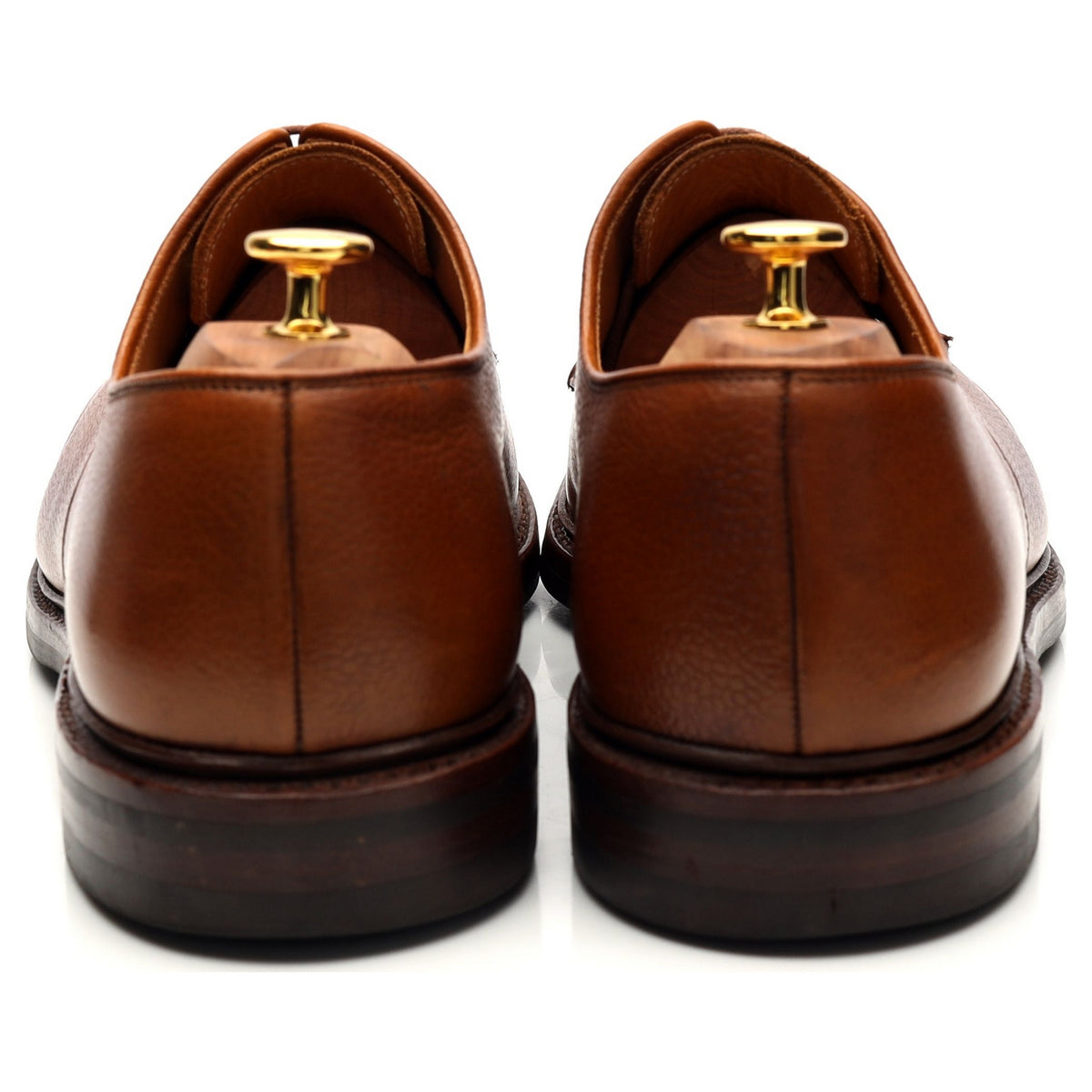 &#39;Grasmere&#39; Tan Brown Leather Derby UK 13 E