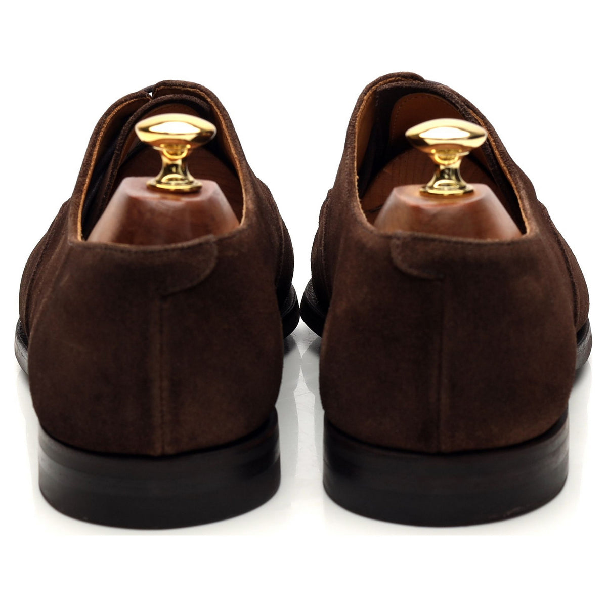 &#39;Connaught&#39; Dark Brown Suede Oxford UK 8 E