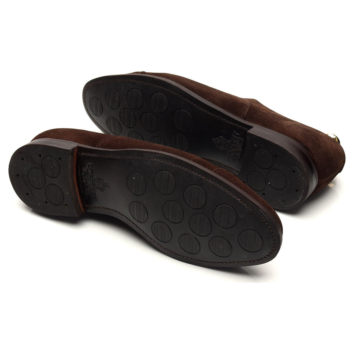 &#39;Connaught&#39; Dark Brown Suede Oxford UK 8 E