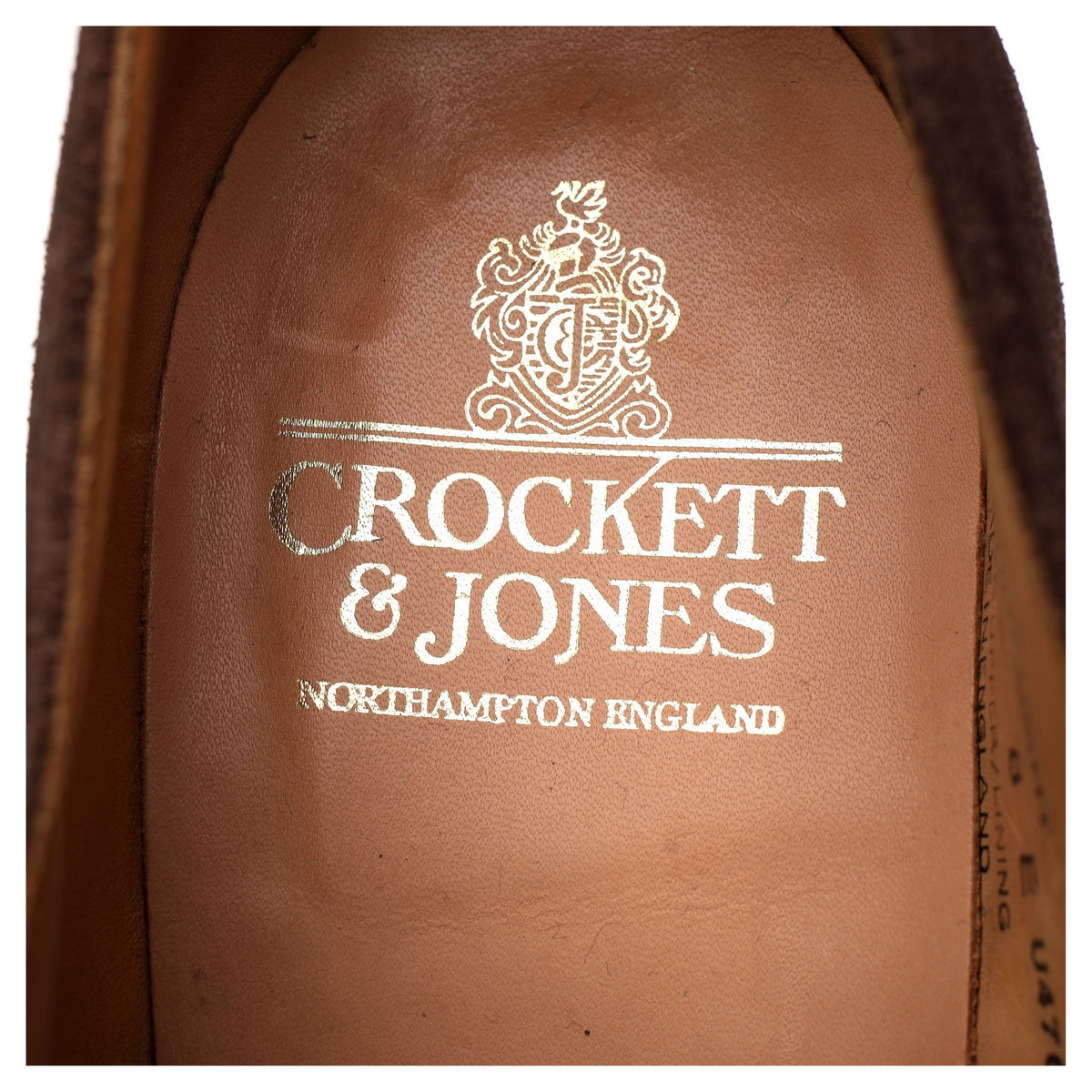 &#39;Connaught&#39; Dark Brown Suede Oxford UK 8 E