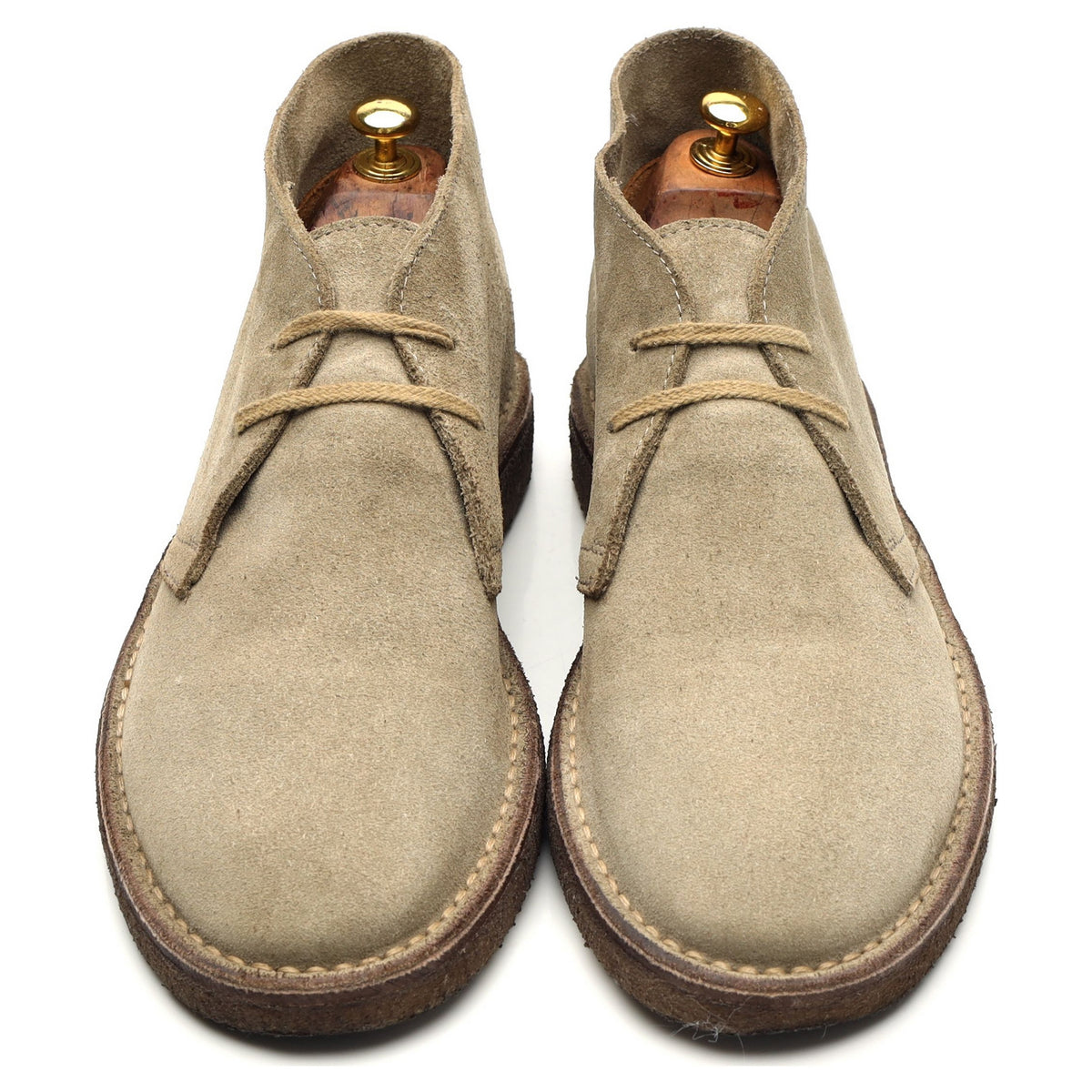 &#39;Clifford&#39; Sand Suede Chukka Boots UK 9