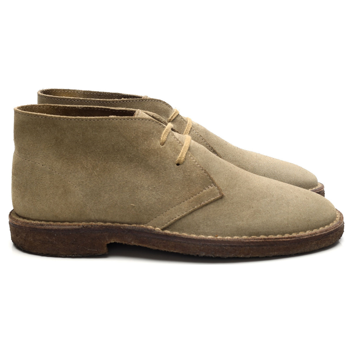&#39;Clifford&#39; Sand Suede Chukka Boots UK 9