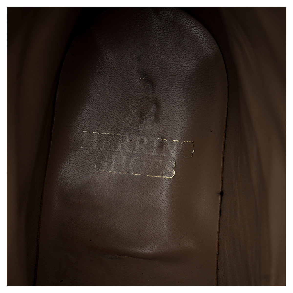 &#39;Ambleside ll&#39; Tan Brown Leather Brogue Boots UK 8 F