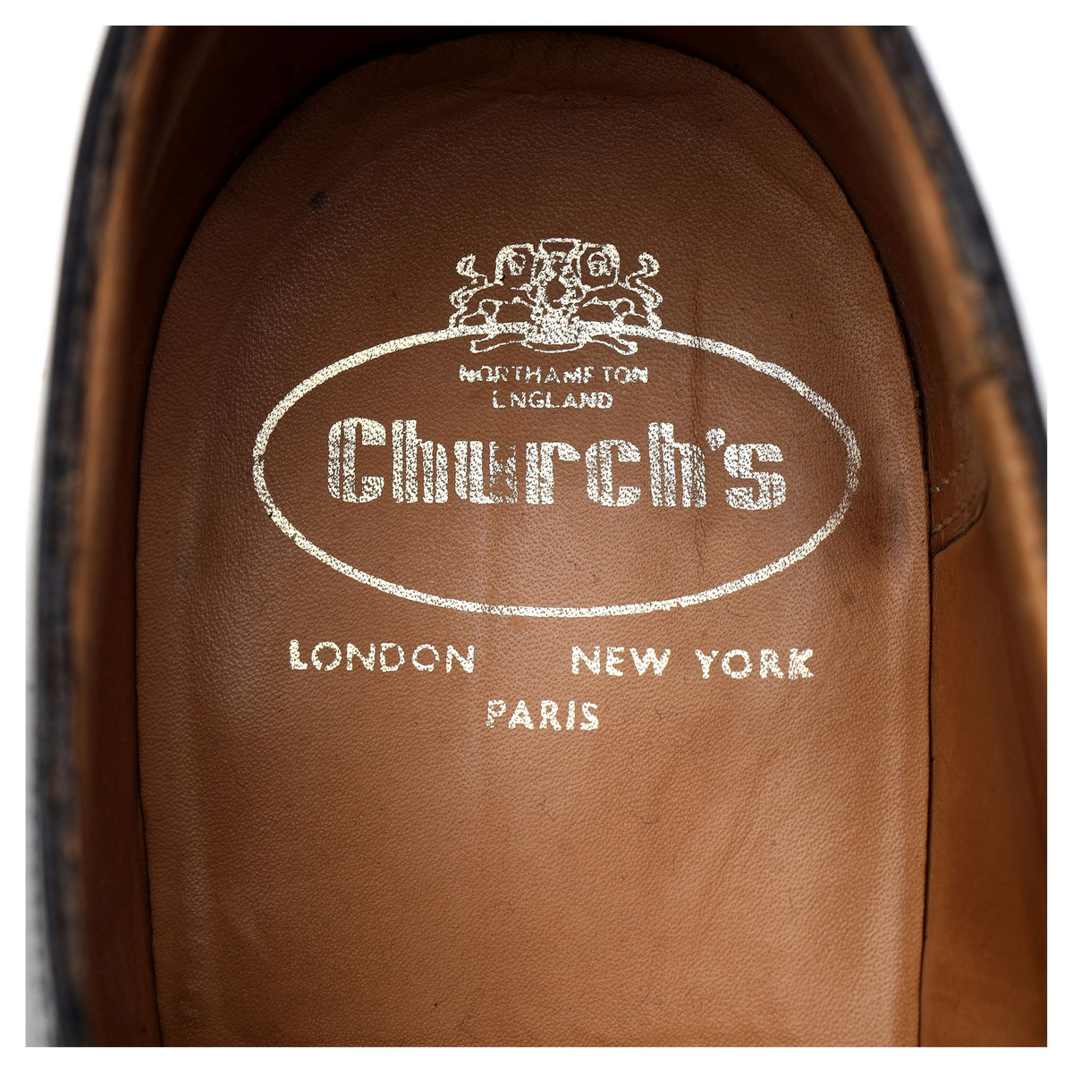 &#39;Legate&#39; Black Leather Oxford Brogues UK 9.5 G
