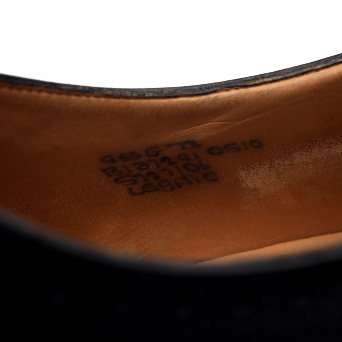 &#39;Legate&#39; Black Leather Oxford Brogues UK 9.5 G