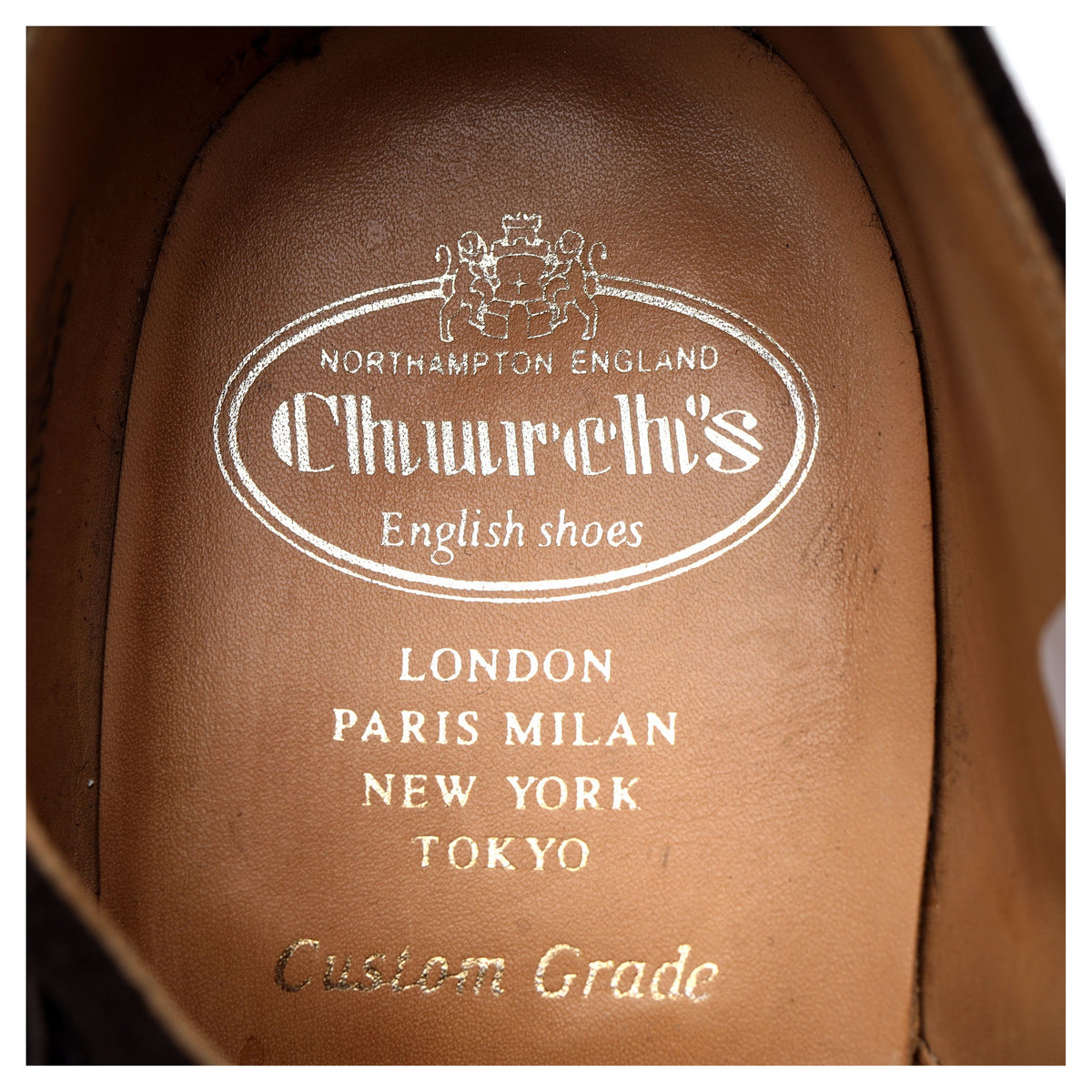 &#39;Milltown&#39; Dark Brown Suede Double Monk Strap UK 7.5 F